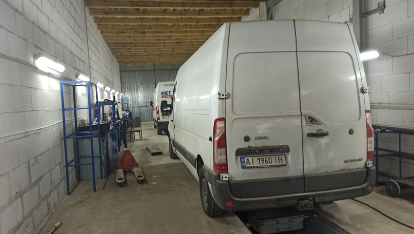 ремонт ходовой на бусах киев